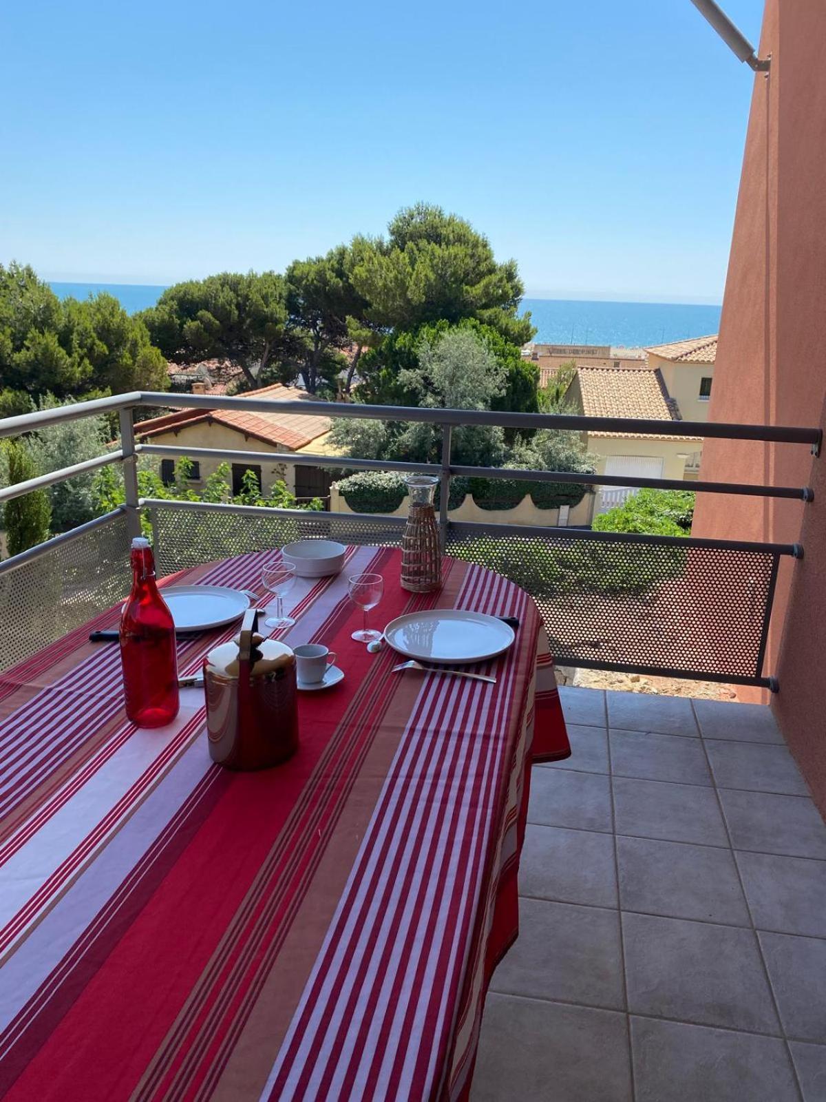 Appartement 4 Pers - Terrasse - Vue Mer - Proche Plage Saint-Pierre-la-Mer  Ngoại thất bức ảnh